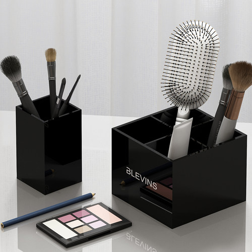 布莱兹亚克力轻奢化妆品收纳盒