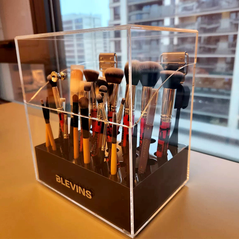 桌面超大容量立式化妆刷收纳盒