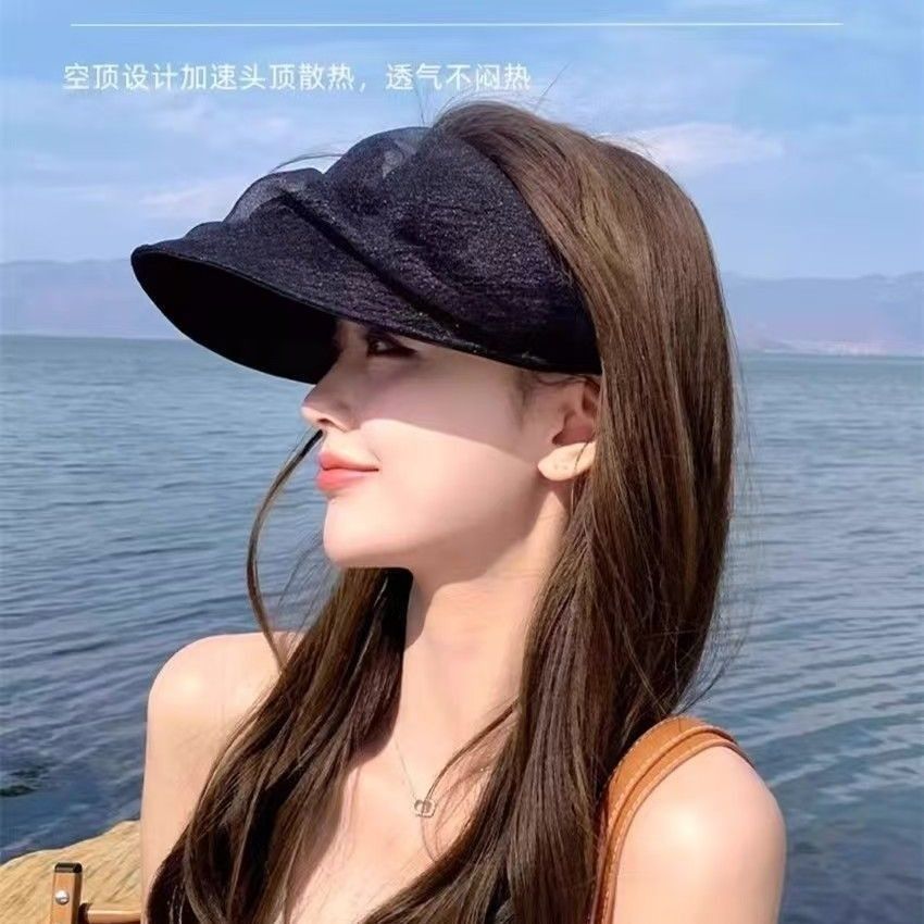 女士巨好看防晒帽夏天帽