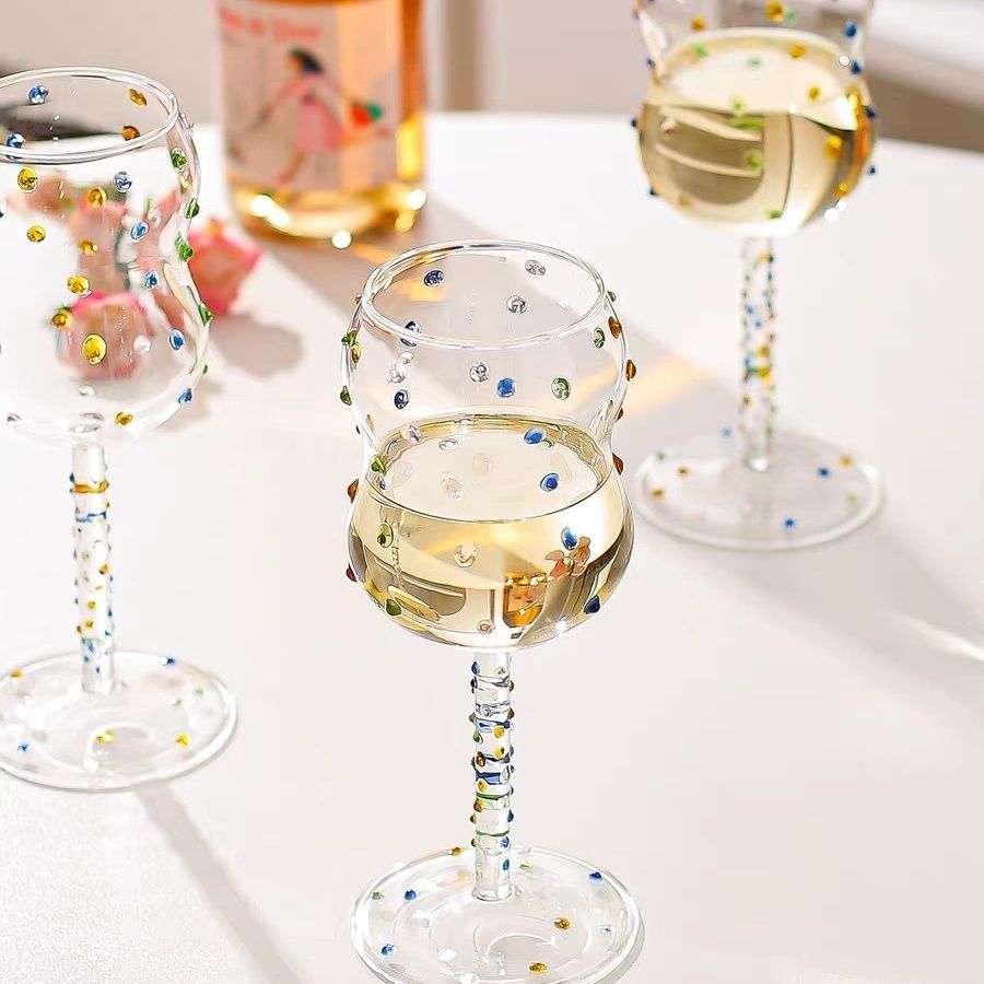 艺术小酒杯小众感创意彩
