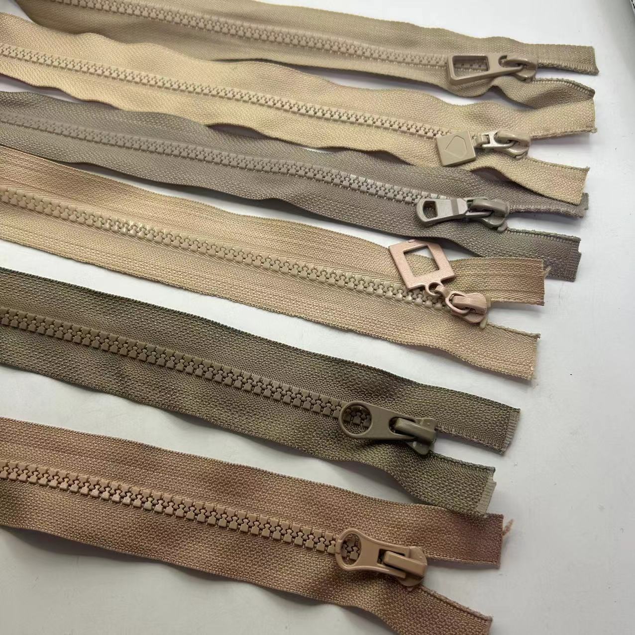 衣服上的长拉链5号树脂单
