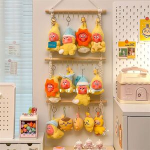 墙上新型置物架娃娃展示