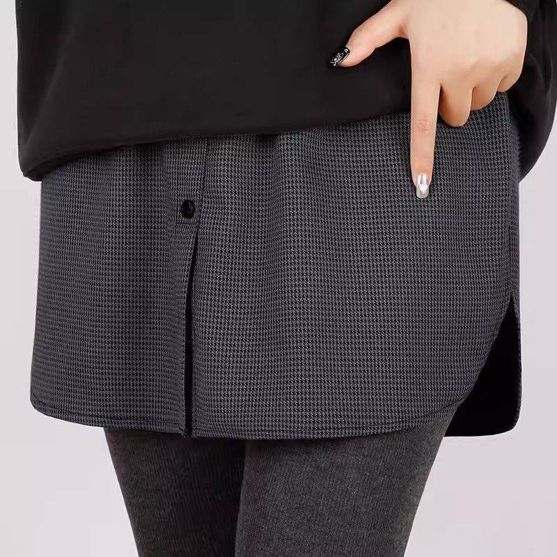 鲨鱼裤遮挡裙新款格子屁帘鲨鱼裤遮挡裙高级屁帘女秋冬叠,女装/女士精品,半身裙,淘宝优惠券,粉丝福利购,淘宝优惠卷