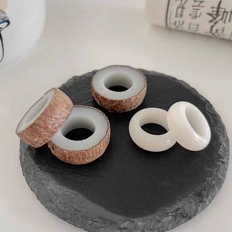 菩提戒指自己打磨diy手工