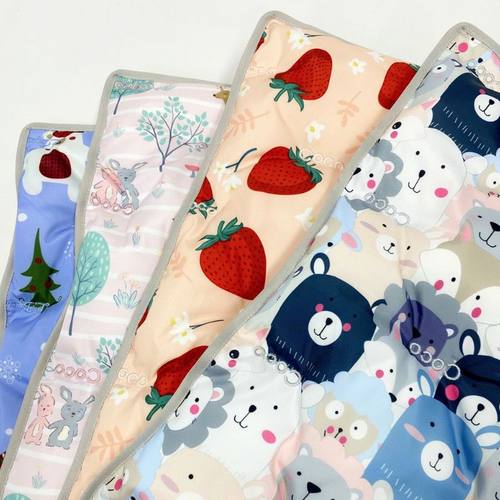 三合一羽绒布料羽绒服布料绣花三合一印花卡通面料直充羽绒外套免