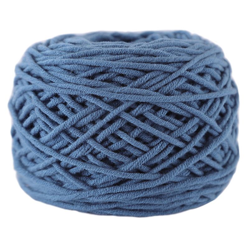 毛线中粗线不起球毛线团粗线球情人棉牛奶棉多股棉手工diy编织送