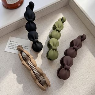 显头发多的发夹发量马尾发夹子后脑勺竖夹香蕉夹气质竖式发卡头饰