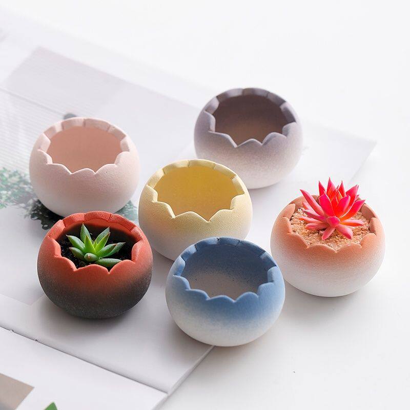 情绪稳定小花盆创意盆栽