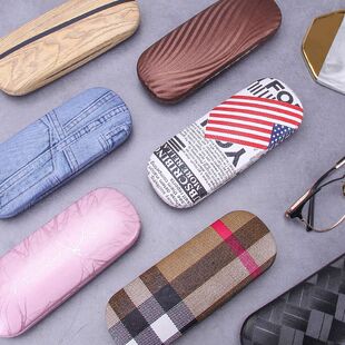 眼镜盒女生高颜值眼镜盒便携式防压抗压轻便近视眼睛墨镜收纳盒超