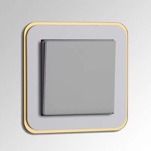 开关贴高级感轻奢风轻奢风开关贴保护套客厅免粘防水家用现代开关