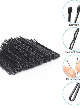 Bobby Pins 5 Pcs Bobby Pins Black 2Inches Reusable Invisible