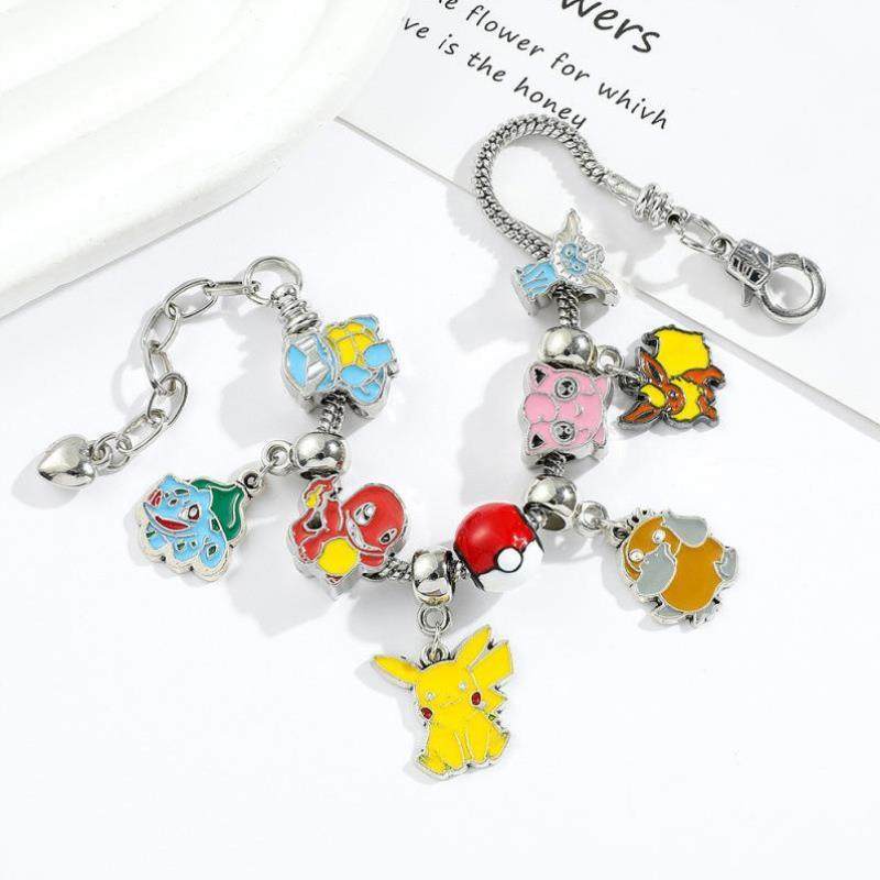 L 176 Japanese cartoon Pokemon Charms Bracelet Beads Charm