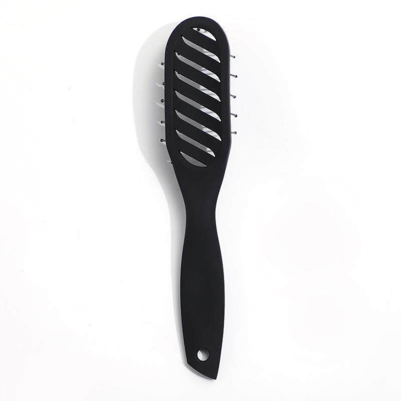 Barber Arc Massage Modeling Comb Wide Tooth Curved Curling