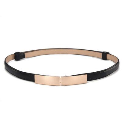 T 27 Belt dress simple versatile Faion Women Leather