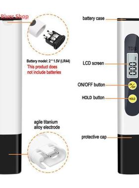 Digal PH TDS ter Tester Temperature Pen Water Pury PPM