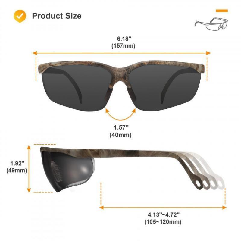 Anti fog Shooting Glasses 3 Pack Anti fog And Anti scratch