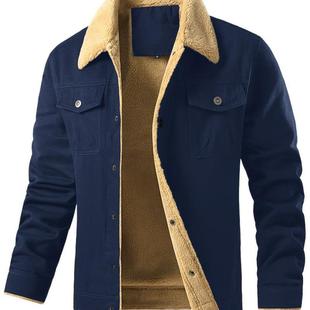 Cotton men Jacket Faion跨境 Fleece