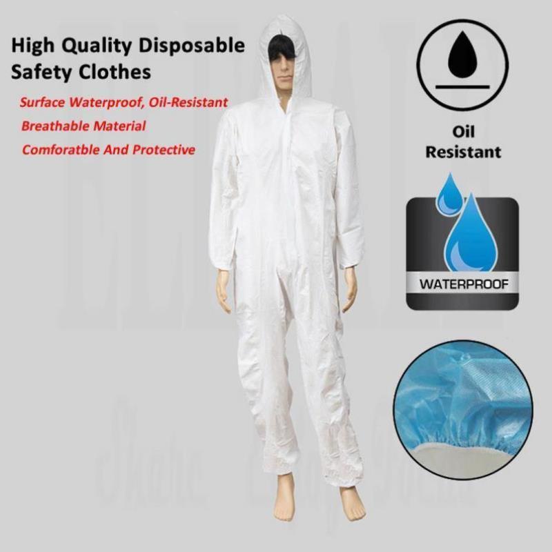 Protective Disposable Waterproof Oil Resistant Work Safety