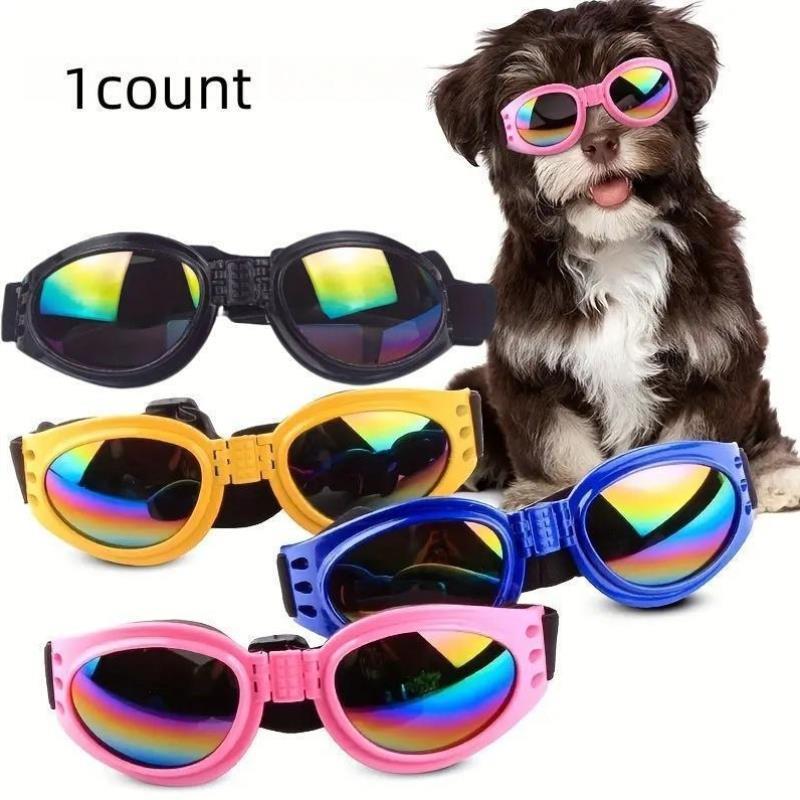 Christmas Halloween Adjustable Pet Sunglasses 1 Count