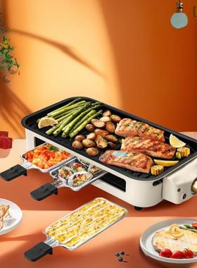 Electric Grill For Kchen Use Indoor Smokes Featuring A