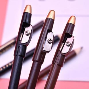 2 pcs extra long excellence eyebrow eye liner pencil brown