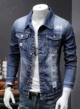 跨境Spring and Autumn New n's Korean Faion Denim Coat