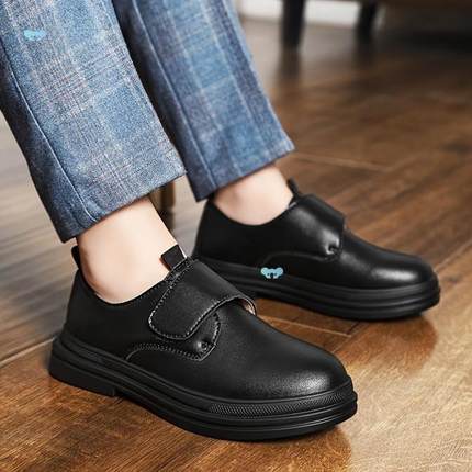 Boys' Trendy Geometric Brogue Oxford Shoes Lightweight all