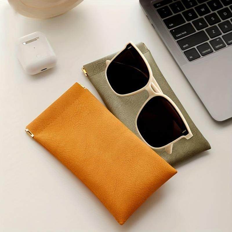 1pc of Soft pu Glasses Bag Holder for Daily orage眼镜