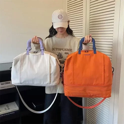 大容量可扩展健身包行李包