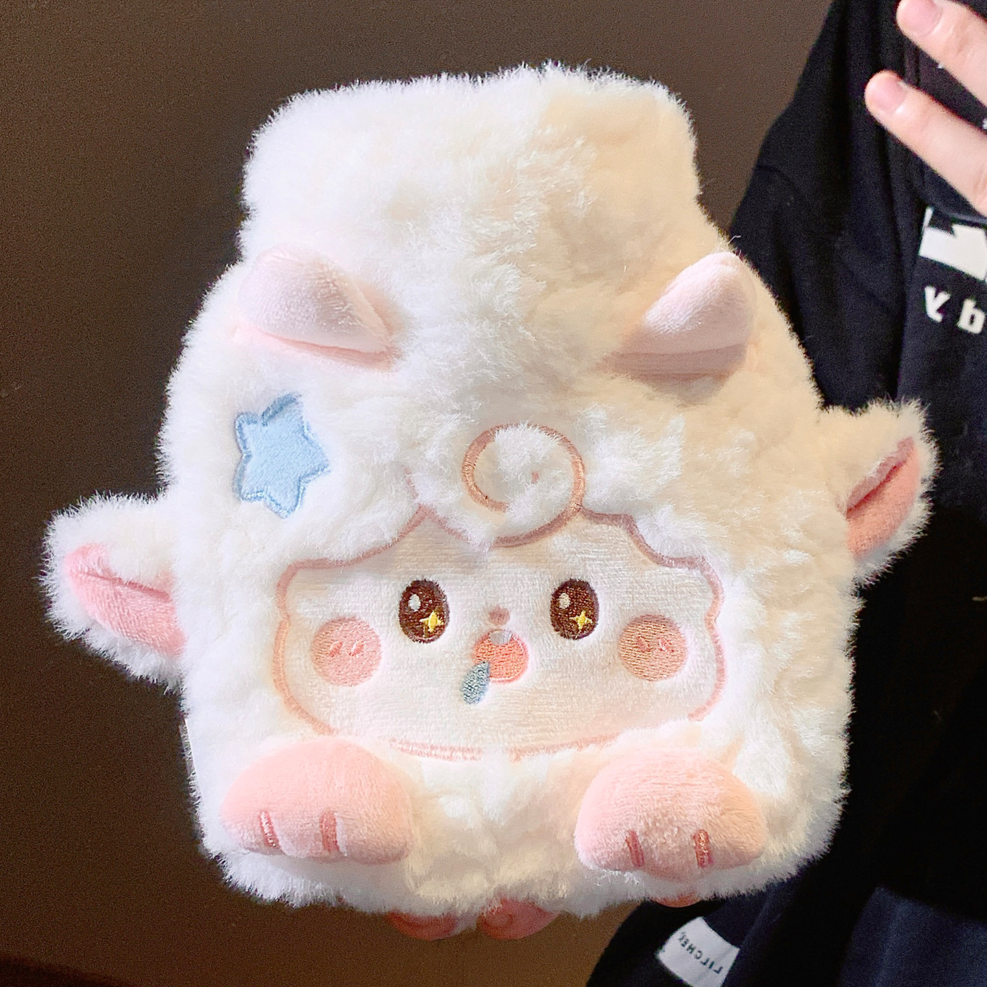 热水袋小号迷你可爱毛绒注水暖水袋冬季女生儿童热敷暖手宝暖宝宝