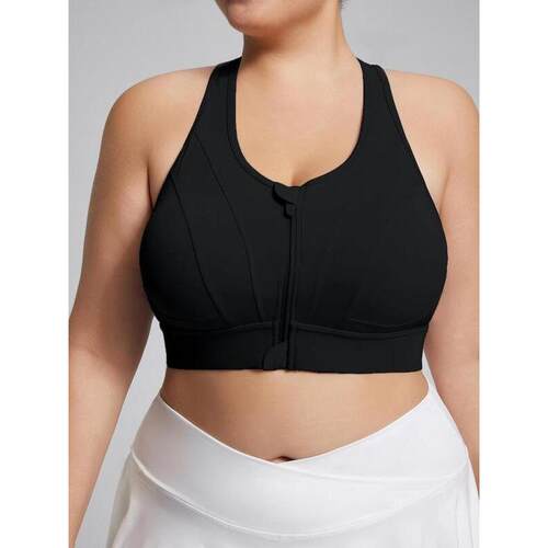 I 11126 Front Zipper High Intensity Sport Bra 前拉链运动内衣