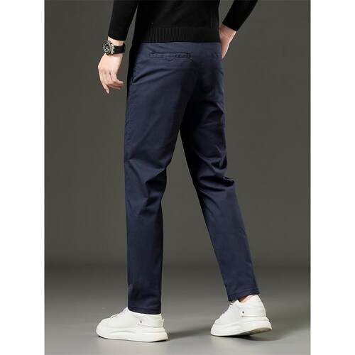 H 57305 Men's Straight Fit Cotton Pants 士直筒长裤