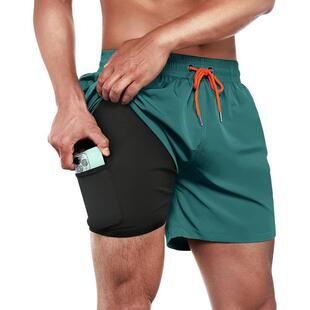 H 68701 Quick Dry Solid Color Swim Trunks 速干素色泳裤