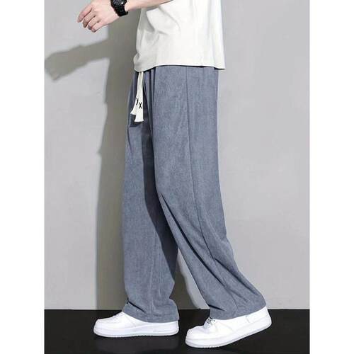 H 48003 Men's corduroy casual pants 士灯芯绒休闲裤跨境