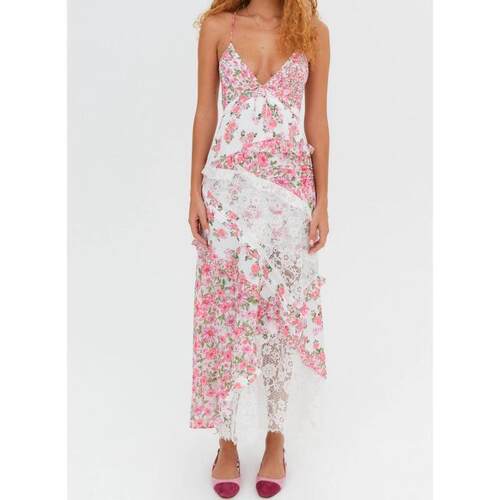 H 82888 Sleeves Digital Print Maxi Dress 无袖印花长裙