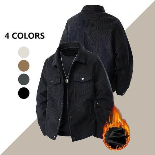 H 37156 Trendy Casual Shirt Jacket 潮流衬衫外套