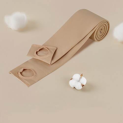 N 18874 Warm Fleece Fh Color Tights 女童肉色打底裤