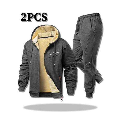 T 38260 Men's Embroidered Hooded Jacket 刺绣连帽夹克