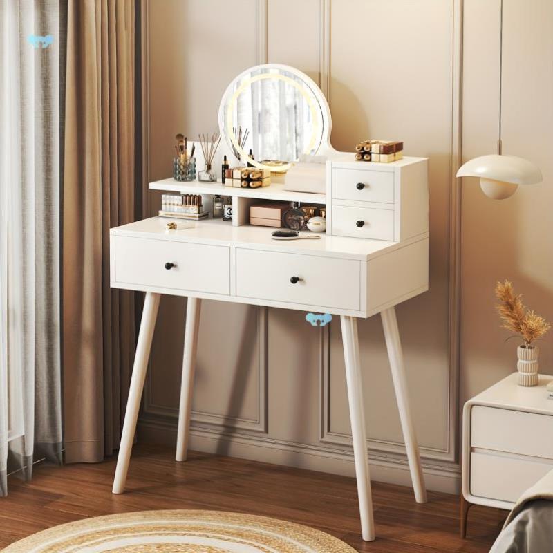 Modern Dressing Table Vany Desk wh Mirror Jewelry化妆台