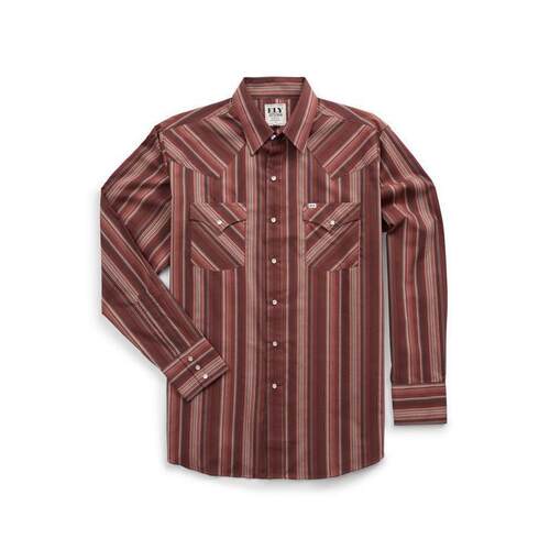 H 49501 Men's Western Stripe Shirt 西部条纹衬衫