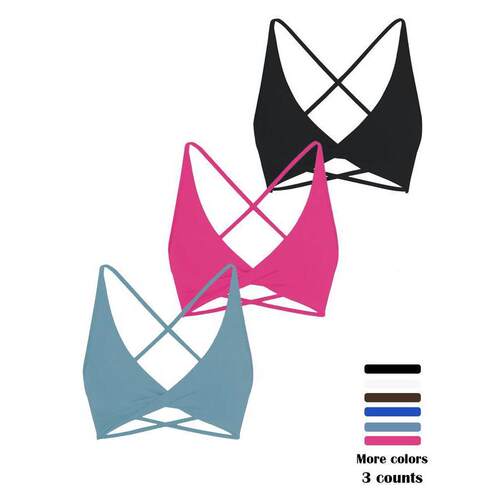 R 53194 Breathable Halter Sport Bra 运动内衣