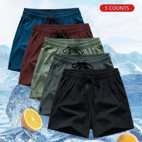H 66745 Cooling Quick Dry Running Shorts 冰丝跑步短裤