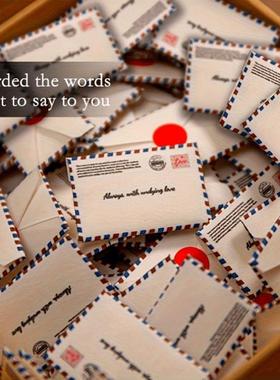 海外仓TEMU跨境Mini Envelopes wh 36pcs Round ickers