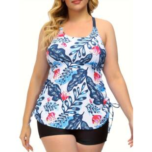 Y 94441 Swimwear 2025 New Top Cover Belly Slim 遮肚显瘦泳衣