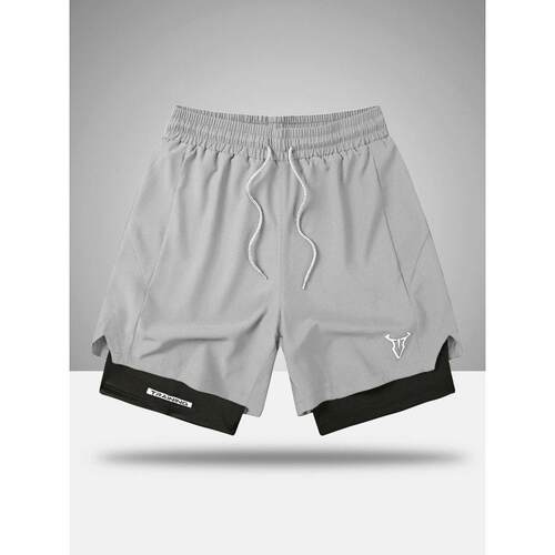 H 61652 Double Layer Fitness Shorts 双层健身短裤跨境速卖