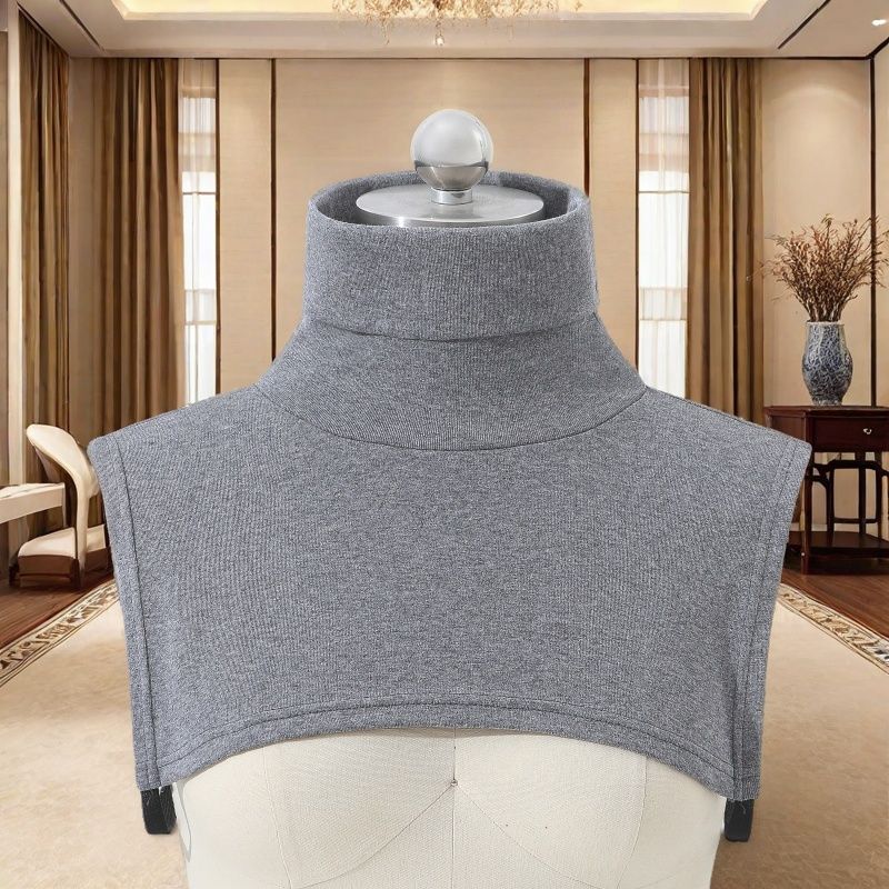 缝在毛衣上的领子冬季针