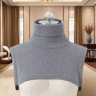 缝在毛衣上的领子冬季针织假领子假毛领辅料服饰配件饰品翻领打底