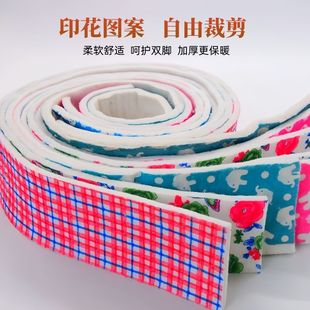 垫子羊毛毡鞋 垫可裁剪长条棉鞋 垫保暖棉条加厚冬 垫自己裁剪棉鞋 鞋