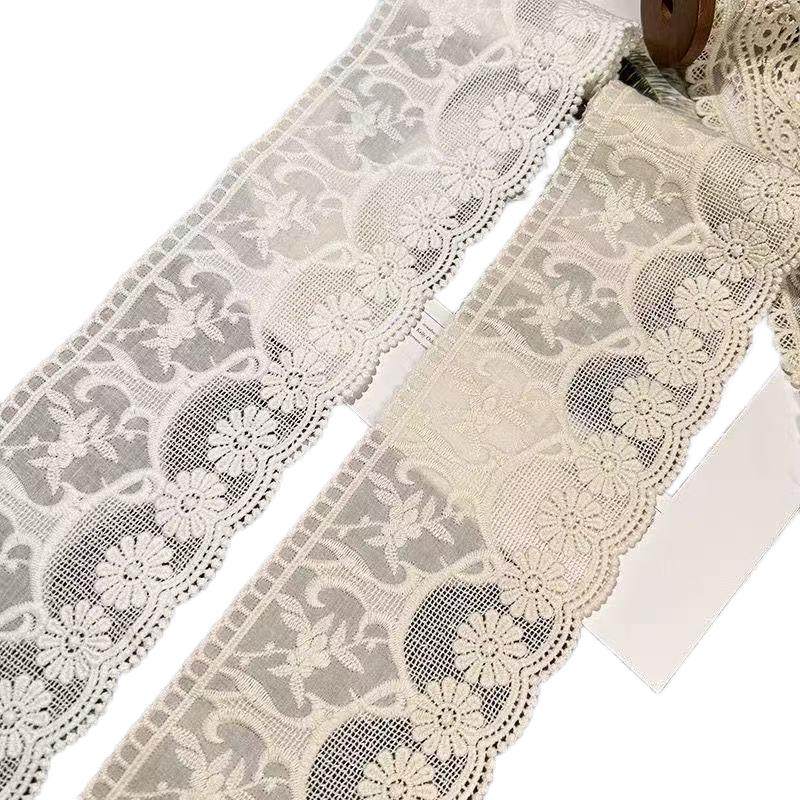 裤子加长接边加厚刺绣棉布纯棉花边辅料手工辅料diy装饰裙摆下摆