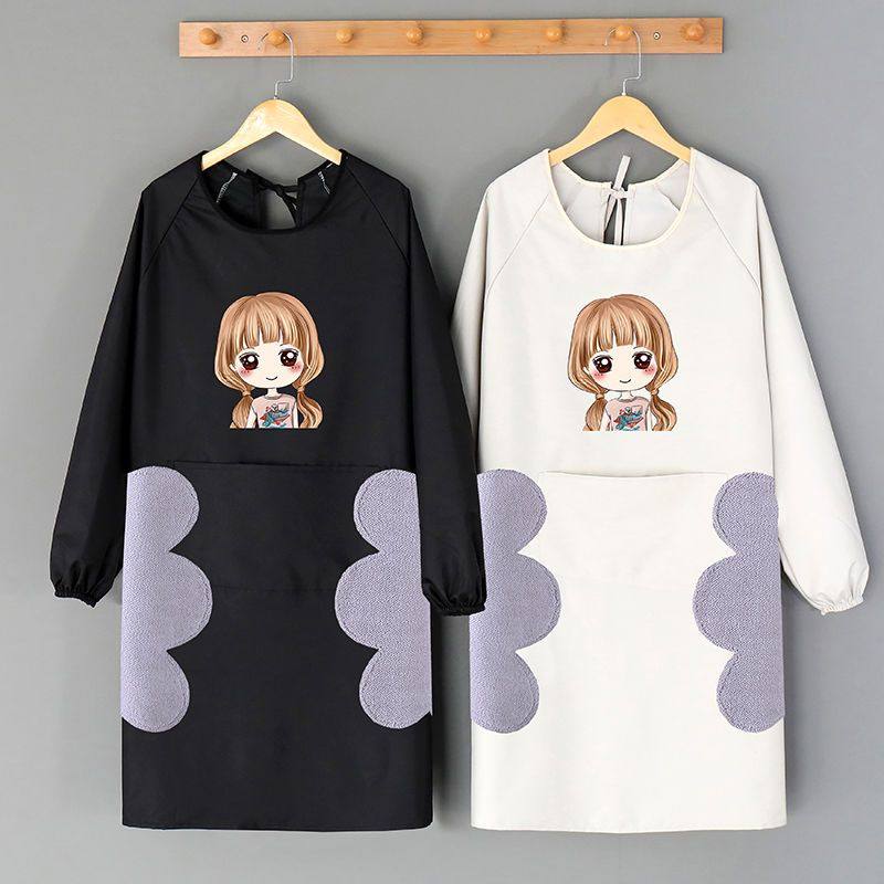 罩衣上班专用年轻款罩衣女外穿围裙成人女韩版可爱家用厨房家务上,家庭/个人清洁工具,一次性围裙,淘宝优惠券,粉丝福利购,淘宝优惠卷